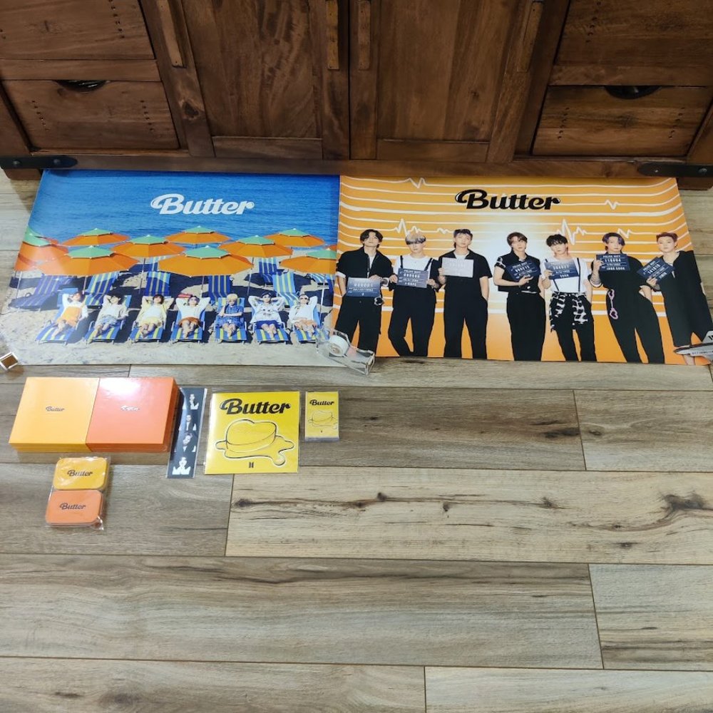 Brand New Sealed BTS Butter Complete Limited Collection Pre-order Gift -Jungkook